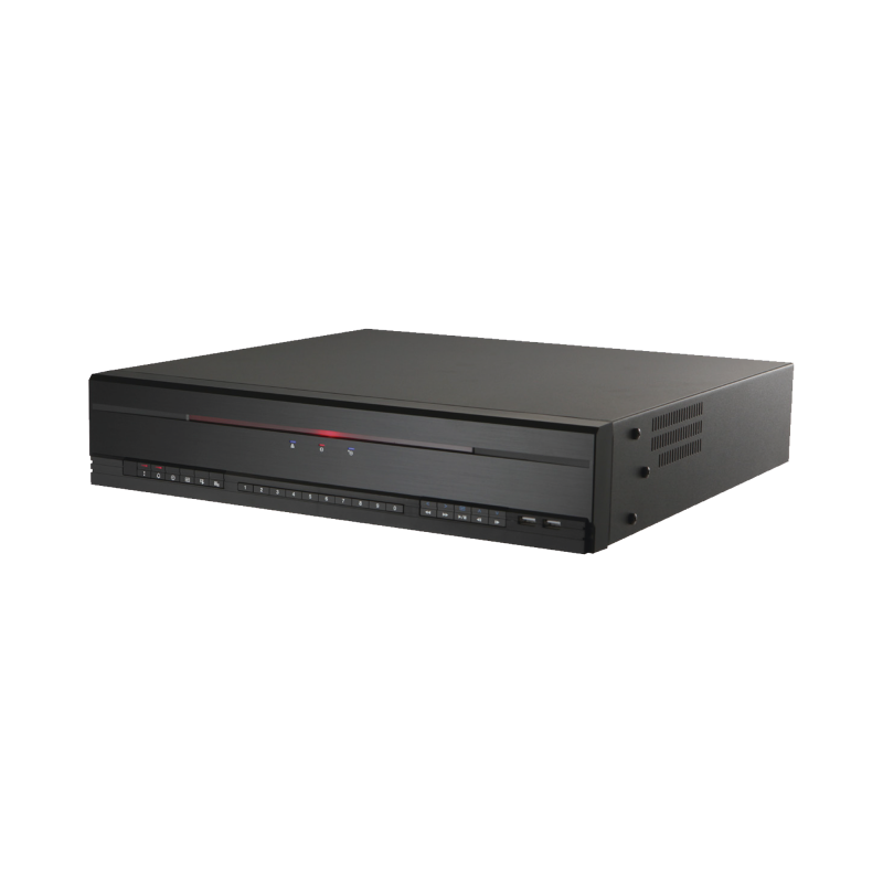 NVR 4K | 16 canales (H265) | Switch interconstruido 16 puertos | Soporta Intelligent Codec | Disco D