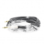 Cable de Audio 6.5mm Macho a 6.5mm Macho / 5 Metros / Núcleo de Cobre / Blindaje Interno / Nylon Trenzado / Color
