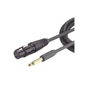 Cable para Micrófono Plug 6.35 mm (1/4 Inch) Macho a XLR Canon Hembra / Núcleo de Cobre / 5 Metros / Alta Calidad / Color