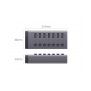 HUB de 7 Puertos USB 3.0  / 4 puertos de Carga Inteligente / Interruptor Individual / Indicadores LED / USB 3.0 a 5Gbps / 1