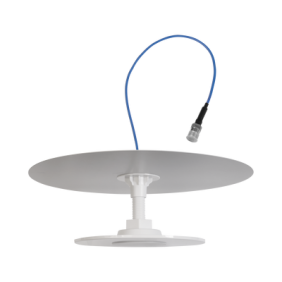 Antena Omnidireccional de Bajo Perfil Ultra Delgada con Reflector para Máxima Ganancia de 7dBi. Cubre bandas de celular 5G, 4G, 3G y WiFi de 608 a 2700 MHz.