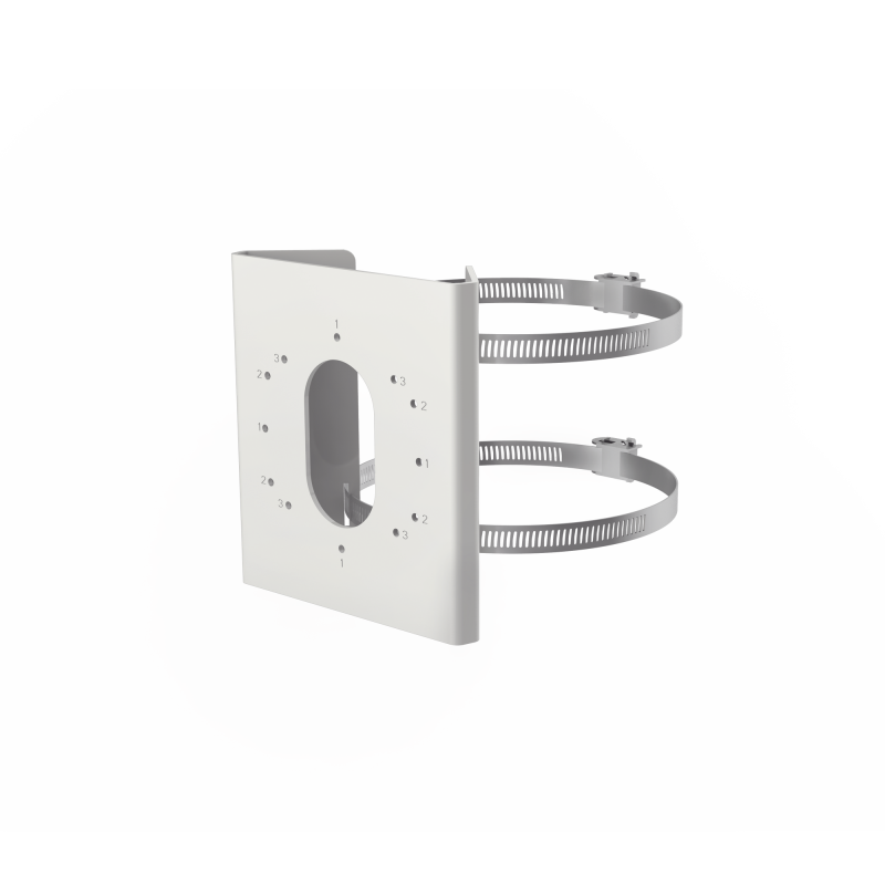 Montaje de Poste para Cámaras DS-2CD26 / DS-2CD3656G2T-IZS(C) / Acero Inoxidable 