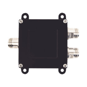 Separador TAP -7 dB con rango de frecuencia de 700 a 2500 MHz. Ideal para separar las antenas a diferentes longitudes de cable