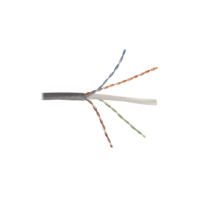 Bobina de Cable UTP Reelex, de 4 pares, Desempeño Cat6, LS0H (Bajo humo, cero halógenos), Color Gris, 24 AWG, 305m