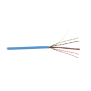 Bobina de Cable UTP Reelex, de 4 pares, Desempeño Cat6, LS0H (Bajo humo, cero halógenos), Color Azul, 24 AWG, 305m