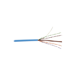 Bobina de Cable UTP Reelex, de 4 pares, Desempeño Cat6, PVC (CM), Color Azul, 24 AWG,