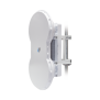 Radio de Backhaul de alta capacidad full duplex, tecnología airFiber hasta 1.2 Gbps, 5 GHz (5470 - 5950 MHz) con antena integrada de 23 dBi