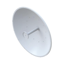 Antena Direccional airFiber X, ideal para enlaces Punto a Punto (PtP), frecuencia 5 GHz (4.9 - 5.8 GHz) de 34 dBi slant 45