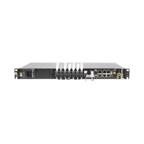 Mini OLT GPON Carrier Class con Tarjeta de Servicio de 16 puertos GPON Hasta 1024 Clientes, 16 módulos clase C+ y Fuente de CA (Corriente Alterna), 1UR, Gestión por Interfaz Web, Gestión UNM2000, CLI