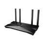 Router WiFi 6 AX 1500Mbps / MU-MIMO 2X2 y OFDMA / 1 Puerto WAN 10/100/1000 Mbps / 4 Puertos LAN 10/100/1000 Mbps / 4 Antenas Beamforming