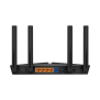 Router WiFi 6 AX 1500Mbps / MU-MIMO 2X2 y OFDMA / 1 Puerto WAN 10/100/1000 Mbps / 4 Puertos LAN 10/100/1000 Mbps / 4 Antenas Beamforming