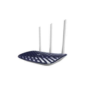 Router Inalámbrico doble banda AC, 2.4 GHz y 5 GHz Hasta 733 Mbps, 3 antenas externas omnidireccional, 4 Puertos LAN 10/100 Mbps, 1 Puerto WAN 10/100 Mbps