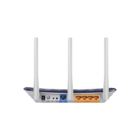 Router Inalámbrico doble banda AC, 2.4 GHz y 5 GHz Hasta 733 Mbps, 3 antenas externas omnidireccional, 4 Puertos LAN 10/100 Mbps, 1 Puerto WAN 10/100 Mbps