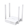 Router Inalámbrico doble banda AC, 2.4 GHz y 5 GHz Hasta 733 Mbps, 4 antenas externas omnidireccional, 4 Puertos LAN 10/100 Mbps, 1 Puerto WAN 10/100 Mbps