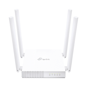 Router Inalámbrico doble banda AC, 2.4 GHz y 5 GHz Hasta 733 Mbps, 4 antenas externas omnidireccional, 4 Puertos LAN 10/100 Mbps, 1 Puerto WAN 10/100 Mbps