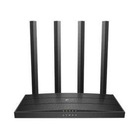 Router inalámbrico AC Wave 2 1900 doble banda 1 puerto WAN 10/100/1000 Mbps y 4 puertos LAN 10/100/1000 Mbps, MIMO 3X3,