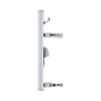 Antena sectorial de 100 grados, 20 dBi, 5150-5850 MHz , desempeño Carrier Class, integra BackShield para evitar lóbulos laterales