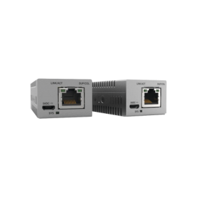 Mini Convertidor de medios de cobre a fibra de escritorio 1000TX a 1000SX conector
