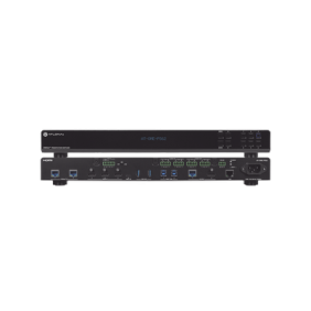 OMEGA Switch Matriz 6x2 de AV Multiformato con Entradas HDMI, HDBaseT, USB-C y Display Port / Salidas HDMI y HDBaseT /