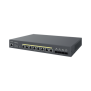 Switch PoE ++ Administrable en Nube Capa 2  de 8 puertos PoE  de 2.5 Gbps, Hasta 240 W, 4 puertos de SFP 