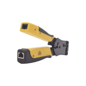 Pinza 3 en 1: Pelacables/ Terminado/ Probador para UTP. Enchufe Modular de Prueba para RJ45/RJ11/RJ22.