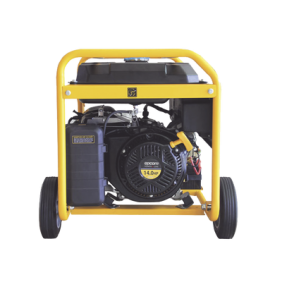 Generador a Gasolina / Planta de Emergencia con Encendido Automático, 6.5KW, 220Vac 2 Fases, Jaula con Ruedas para Fácil Traslado 