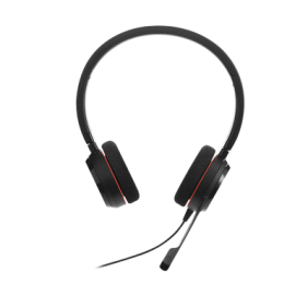 Jabra Evolve 20 DUO con conexión USB, micrófono con cancelación de ruido de ultima generación, configuración Plug and Play (4999-829-209) 