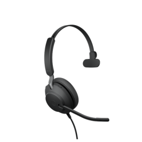 Jabra Evolve 20 Mono con conexión USB, micrófono con cancelación de ruido de última generación, configuración Plug and Play, Certificación Microsoft Teams (4993-823-109) 