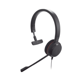 Jabra Evolve 20 Mono con conexión USB, micrófono con cancelación de ruido de ultima generación, configuración Plug and Play (4993-829-209)