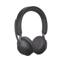 Jabra Evolve2 65, Auricular stereo versión UC con aislamiento de ruido activa, dongle USB-A indicador de ocupado (Busylight) (26599-989-999)