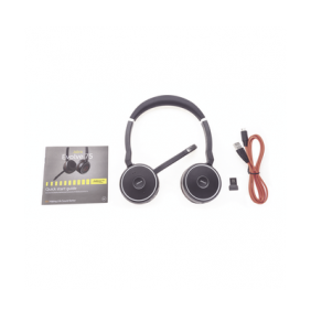 Jabra Evolve 75 SE Stereo, conexión Bluetooth, indicador de ocupado, USB-A con certificado Microsoft Teams (7599-842-109)