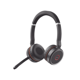 Jabra Evolve 75 SE Stereo, conexión Bluetooth, indicador de ocupado, USB-A con certificado Microsoft Teams (7599-842-109)