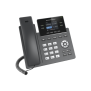 Teléfono IP Grado Operador, 4 líneas SIP con 2 cuentas, pantalla a color 2.4", codec Opus, IPV4/IPV6 con gestión en la nube