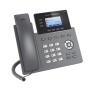 Teléfono IP Grado Operador, 3 líneas SIP con 6 cuentas, puertos Gigabit, codec Opus, IPV4/IPV6 con gestión en la nube