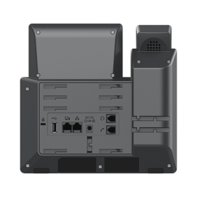 Teléfono IP Wi-Fi, Grado Operador, 8 líneas SIP con 4 cuentas, pantalla a color 2.8", puertos Gigabit, Bluetooth, PoE, codec Opus, IPV4/IPV6 con gestión en la nube GDMS