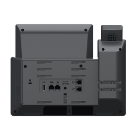 Teléfono IP Wi-Fi, Grado Operador, 14 líneas SIP con 6 cuentas, pantalla LCD  5", puertos Gigabit, Bluetooth, PoE, codec Opus, IPV4/IPV6 con gestión en la nube GDMS