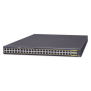 Switch Administrable de 48-Puertos 10/100/1000T 802.3at PoE + 4-Puertos 100/1000BASE-X SFP / 440W