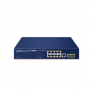 Switch Administrable Capa 2 de 8 Puertos PoE 802.3af/at Gigabit 140 W Max, 2 Puertos SFP, Modo Extendido Hasta 250 m.