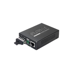 Convertidor de medios 1000 Mbps UTP/fibra óptica Mono-Modo hasta 20 Km, conector