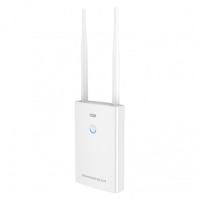 Punto de acceso para exterior Wi-Fi 6 802.11 ax 1.77 Gbps, MU-MIMO 2x2:2 con administración desde la nube gratuita o stand-alone.