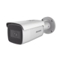 Bala IP 8 Megapixel (4K) / Lente Mot. 2.8 a 12 mm / 60 mts IR EXIR /Exterior IP67 / IK10 /  WDR 120 dB / PoE / ACUSENSE (Evita Falsas Alarmas) / Entrada y Salida de Audio y Alarmas / MicroSD / ONVIF /  ACUSEARCH