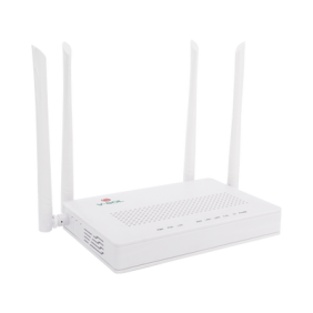 ONU Dual G/EPON con Wi-Fi AC de doble banda, 1 puerto SC/UPC + 2 puertos LAN Gigabit + 1 puerto FXS