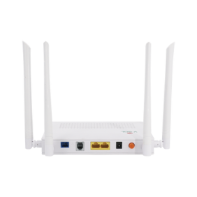 ONU Dual G/EPON con Wi-Fi AC de doble banda, 1 puerto SC/UPC + 2 puertos LAN Gigabit + 1 puerto FXS