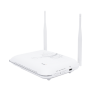 ONU GPON con 4 puertos Gigabit Ethernet + 2 POTS + 1 USB + 1 CATV (RF) + WiFi 2.4 GHz, conector