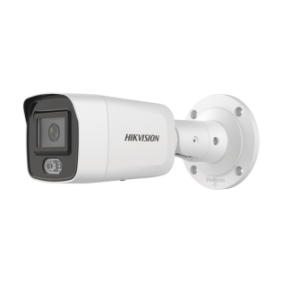 Bala IP 4 Megapixel / Imagen a Color 24/7 (ColorVu) / Lente 2.8 mm / Luz Blanca 40 mts / Exterior IP67 / WDR 130 dB / Audio y Alarma I/O / Captura Facial / ONVIF / Micro SD