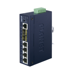 Switch Industrial Administrable Capa 2 con 4 Puertos 10/100/1000T y 2 Puertos SFP 1G/2.5G