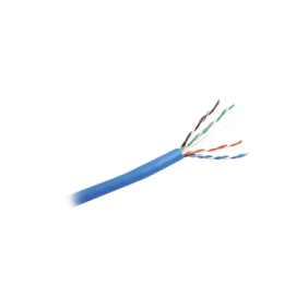 Bobina de Cable UTP 305 m. de Cobre, NetKey, Azul, Categoría 6 (24 AWG), 1000Mbps, Riser (CMR), de 4