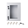 Gabinete de Poliéster IP65 Puerta Transparente, Uso en Intemperie (400 x 500 x 200 mm) con Placa Trasera Interior de Plástico