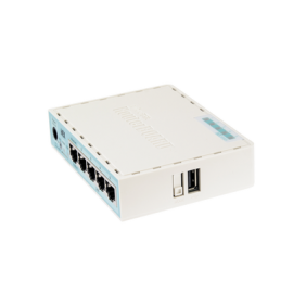 (hEX) RouterBoard, 5 Puertos Gigabit Ethernet, 1 Puerto USB y versión