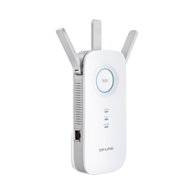 Repetidor / Extensor de Cobertura WiFi AC, 1750 Mbps, doble banda 2.4 GHz y 5 GHz, con 1 puerto 10/100/1000 Mbps, 3 antenas externas